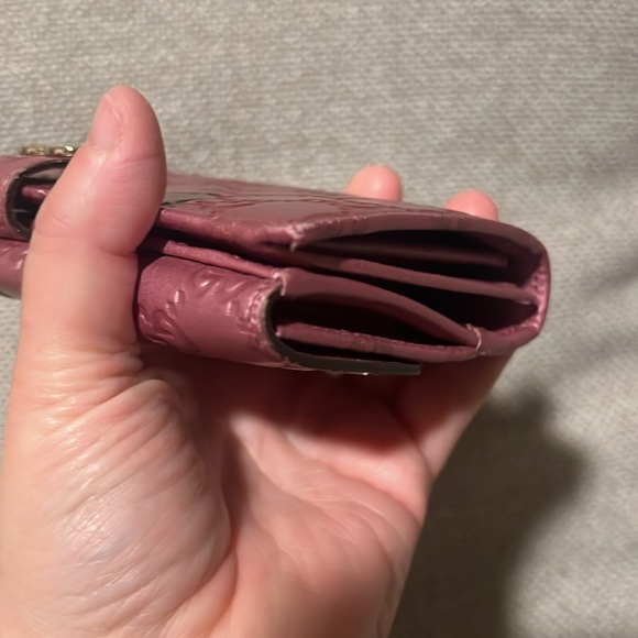 Gucci Guccisima Authentic metallic pink leather wallet - Picture 7 of 15